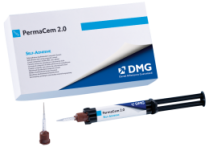 397-213368 Permacem 2.0 Smartmix Transparent 9gm Syringe w/tips