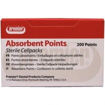 403-9055103 Premier Absorbent Points Sterile Fine (200)