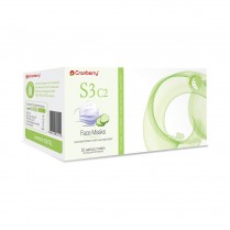 407-S3070L Cranberry S3 C2 Procedural Facemask Lavender w/Cucumber L2 (