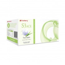 407-S3080L Cranberry S3 Ace Procedural Facemask Lavender L2 (50)