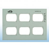 426-25215 Film Mount Cardboard Flow 6H #2 (100)