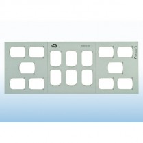 426-25226 Film Mount Cardboard Flow 10H 6V #2 (100)