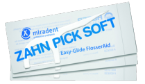 428-605638 Zahn Easy Glide Floss Pick & PTFE Bow Flosser (60)