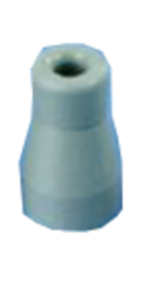 428-B10108 Saliva Ejector Tip Silicone Autoclavable Gray (3)