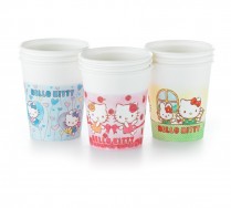 430-120HK Medicom Paper Cups 5oz Hello Kitty Assorted (1000)***Obsolet