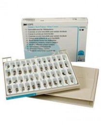 433-ND96 3M Stainless Steel Crown Primary Molar Kit (96)**NON STOCK