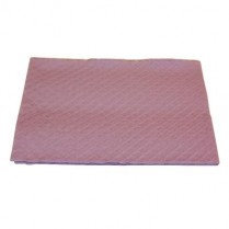 451-917400 Tidi Bib/Towel Lavender 3-Ply W/ Poly Waffle (500)