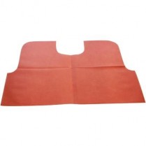 451-917486 Prophy Bib Waist Length 29"X21" Mauve (100)