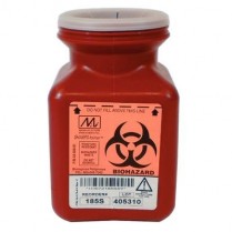 600-185S Sharps-Tainer Red 0.7Qt #185S Non Stackable