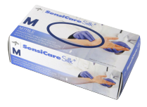 600-MDS2586 Sensicare Silk PF Nitrile Gloves Large (250)