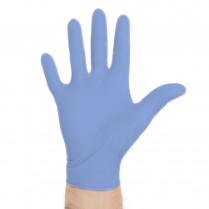 608-43934 Aquasoft Nitrile PF Exam Gloves Medium 3.1mil (300)