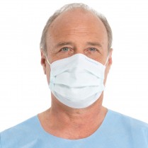 608-62363 Halyard Sosoft Procedural Fog-Free Earloop Mask White L1 (50