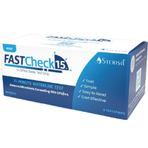 660-FC156 Sterisil Fast Check-15 In-Office Water Test Strip (6)