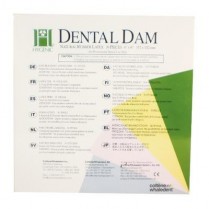 670-H00540 Rubber Dam 6X6 Dark Heavy