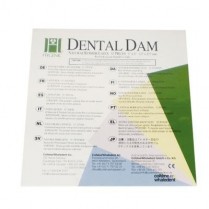 670-H03529 Rubber Dam  5X5 Blue Med