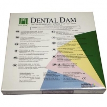 670-H07317 Fiesta Rubber Dam 6X6 Convenience Pack Medium