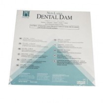 670-H09105 Hygenic Non Latex Rubber Dam 6X6 Teal Standard (15)