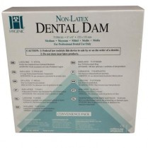 670-H09106 Non Latex Dam 6X6 Teal Standard Convenience Pack (75)