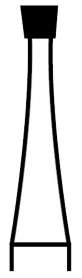 670-R100037 Alpen Carbide Bur FG #37 (10)