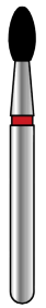 670-X379F018 Alpen X1 Single Use Diamond Egg Fine (25)