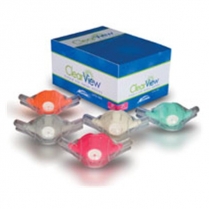 897-3303512 Clearview Single Use Nasal Hood Adult BubbleGum (12)