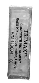 931-110004 Trimax Refill Tips Molar Large (60)