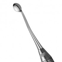 950-CSLABANCA6 Hf Labanca Bone Cone Curette 7mm w/#6 Satin Handle