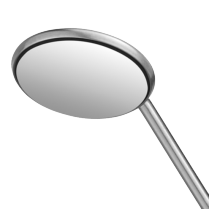 950-MIR5HD12 Hu-Friedy #5 Fs Hd Cs Mouth Mirror (12)