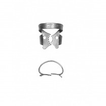 950-RDCM12A Clamp,Rubber Dam #12A Satin Steel