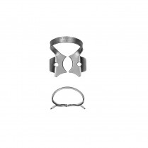 950-RDCM7 Clamp,Rubber Dam #7 Satin Steel