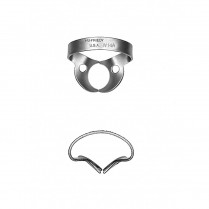 950-RDCMW14A Clamp,Rubber Dam #W14A Satin Steel