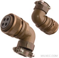APH-MS3108E2428P Right Angle Plug - Size 24 - 24 Position Socket