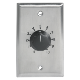 ATLAS-AT100 Volume Control - 25 & 70V - 100W - Stainless Steel