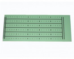 BIX-QP748012-001-GREEN BIX Designation Strip Label - Green