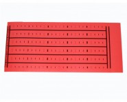 BIX-QP748014-001-RED BIX Designation Strip Label - Red
