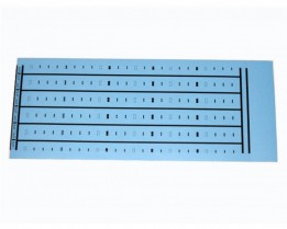 BIX-QP748015-001-BLUE BIX Designation Strip Label - Blue