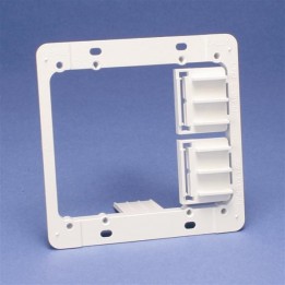 CAD-MPAL2 Caddy (MPAL2) Plastic Mounting Plate Bracket - double