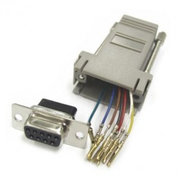 CON-JK846 Adapter - DB9 Female / RJ45 8conductor