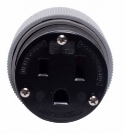 CWD-6709N 2P3W Plug 6-50C 50A 250V - Female Industrial Black & Gray