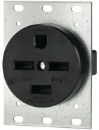 CWD-8430N 3P4W Receptacle 15-30R 30A 250V - Industrial Grade