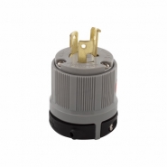 CWD-9965C 3P3W Twist-Lock Plug non-NEMA 20A 125/250V- Female Grey