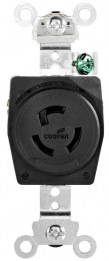 CWD-CWL515R 2P3W Twist-Lock Receptacle L5-15R 15A 125V