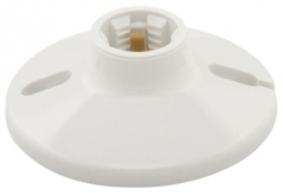 CWD-S1174W E26 Ceiling Lamp Holder - Plastic Keyless