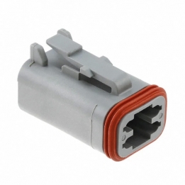 DEU-DT064S 4 Contact Socket - DT Series - Plug