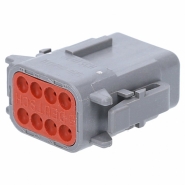 DEU-DTM0608SA 8 Contact Socket - DTM Series - Plug