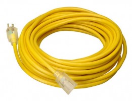 EXT-14003300-015-CORD 14ga / 3cond SJTOW 300v -60°c 15' extention - yellow