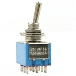 GCE-35024 Toggle Switch - Mini - 3PDT On/On 2A