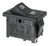 GCE-353710 Rocker Switch - On/Off SPST 16A 125Vac