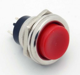 GCE-35416 Push-Button Switch - Mini - Off/MOn NO SPDT 0.50A 30W