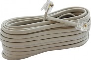 H05-LINECORD-025-RJ11 25' line cord, telephone 4c - grey